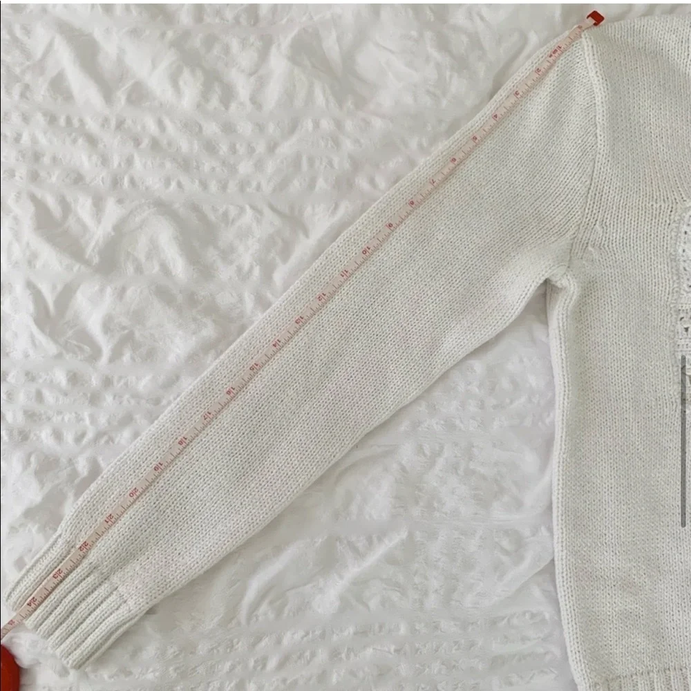 New Ralph Lauren American Flag White Sweater - Picture 9 of 13